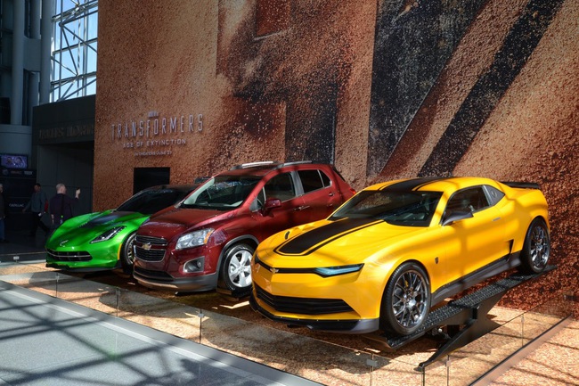 Dàn xe Chevrolet tham gia "Transformers 4" góp mặt tại New York 2